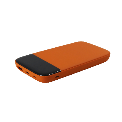 Внешний аккумулятор Bplanner Power 3 ST, софт-тач, оранжевый