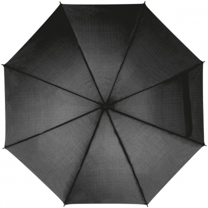Зонт-трость Lido, черный, купол