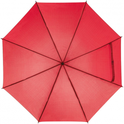 Зонт-трость Lido, красный, купол