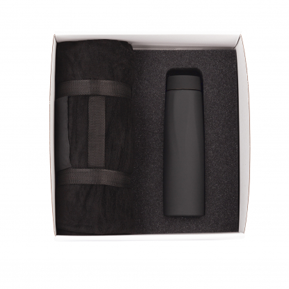 Набор подарочный Тандем soft touch, черный