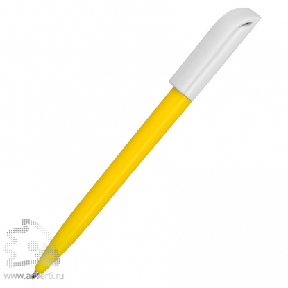 Ручка шариковая Миллениум Color BRL, желтая