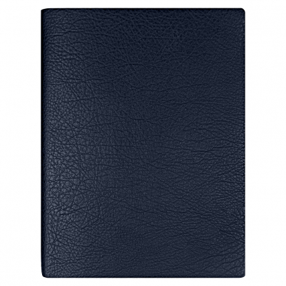 Ежедневник Flexy Foggia Leatherette B5, недатированный, тёмно-синий
