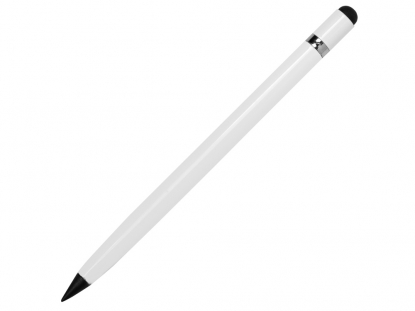 Вечный карандаш Eternal со стилусом и ластиком, белый
