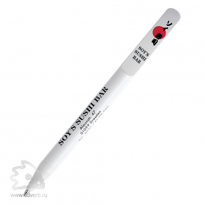 Шариковая ручка DS3 TPP, белая