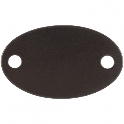 Шильдик металлический Alfa Oval, темно-серый