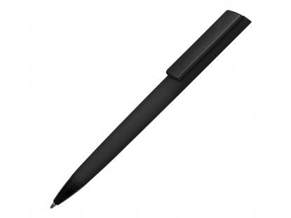 Ручка пластиковая шариковая C1 soft-touch, черная
