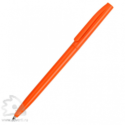 Ручка пластиковая шариковая Reedy, оранжевая