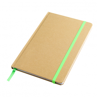 Блокнот Элвин с линованными страницами, зеленый