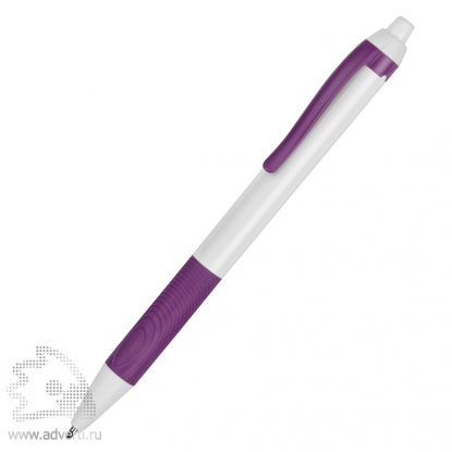 Ручка пластиковая шариковая Centric, фиолетовая
