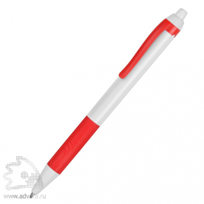 Ручка пластиковая шариковая Centric, красная