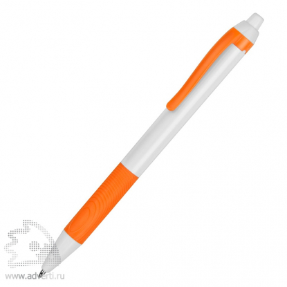 Ручка пластиковая шариковая Centric, оранжевая