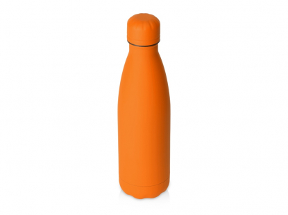 Вакуумная термобутылка Vacuum bottle C1, soft touch, оранжевая