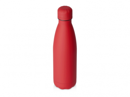 Вакуумная термобутылка Vacuum bottle C1, soft touch, красная