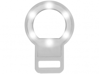 Вспышка LED с зеркалом, белая, вид спереди