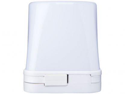 Настольный USB Hub Shine 4 в 1, белый, вид спереди