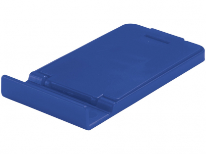 Подставки для телефона Trim Media Holder, синие, вид в три четверти