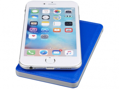 Беспроводной внешний аккумуляторPhase 3000 мAч, ярко-синий, беспроводная зарядка