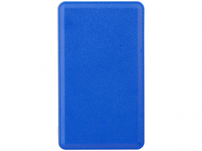 Беспроводной внешний аккумуляторPhase 3000 мAч, ярко-синий, вид сверху