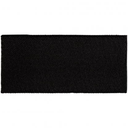 Лейбл тканевый Epsilon, XXS, черный