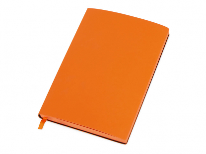 Бизнес-блокнот C1, soft-touch, оранжевый