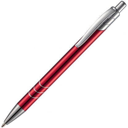 Ручка шариковая Underton Metallic, красная
