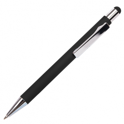 Ручка шариковая FACTOR TOUCH со стилусом, черная