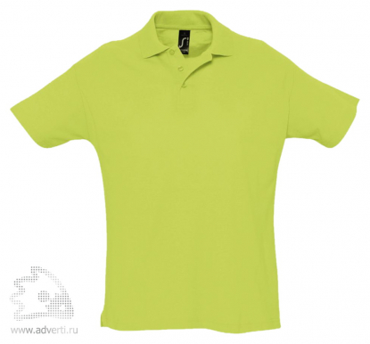Рубашка поло Summer 170, мужская, светло-зеленая