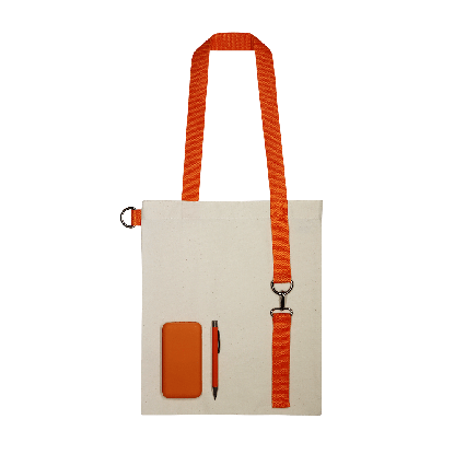 Набор Power Bag 10000, оранжевый, шоппер