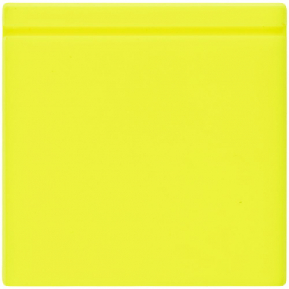 Лейбл из ПВХ Kare, желтый неон