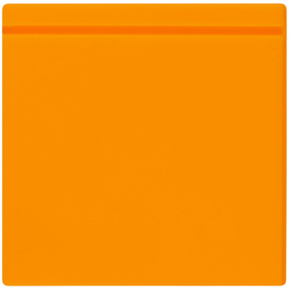 Лейбл из ПВХ Kare, оранжевый неон