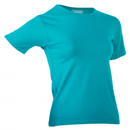 Футболка Ladies 180, бирюзовая