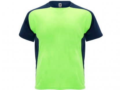 Спортивная футболка Bugatti неон, мужская, зелёный неон