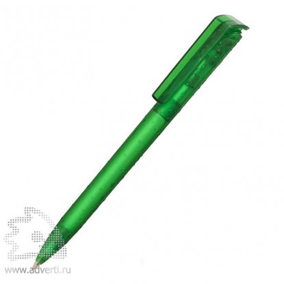 Ручка шариковая RAIN, зеленая