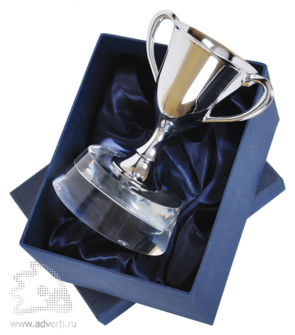 Стела Кубок победителя в подарочной упаковке, дизайн упаковки