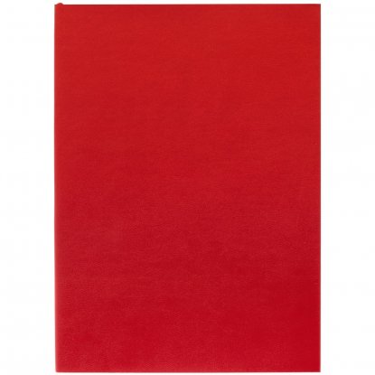 Ежедневник Flat Light, недатированный, красный