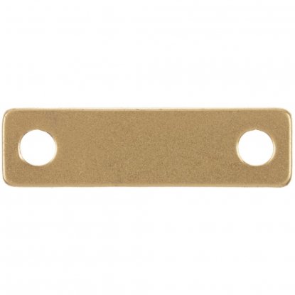 Шильдик металлический Alfa Liten, золотистый