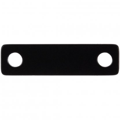 Шильдик металлический Alfa Liten, черный