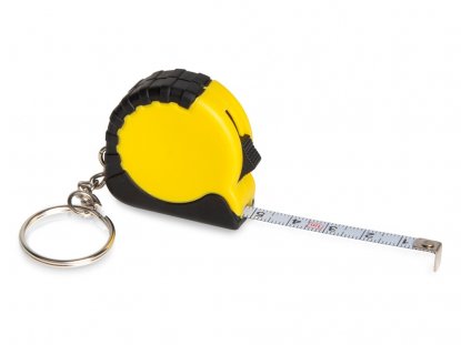 Рулетка-брелок Habana, 1м, желтая