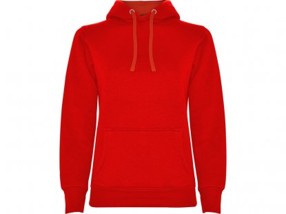 Толстовка с капюшоном Urban, женская, красная