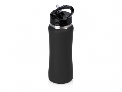 Бутылка для воды Bottle C1, soft touch, черная