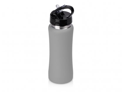 Бутылка для воды Bottle C1, soft touch, серая