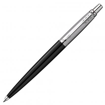 Ручка шариковая Parker Jotter Originals Black Chrome CT, чёрная