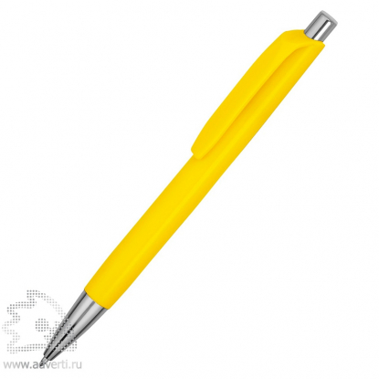 Ручка пластиковая шариковая Gage, желтая