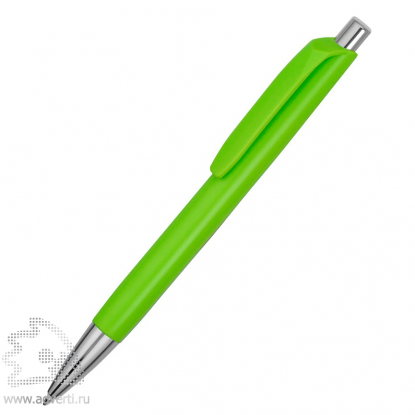 Ручка пластиковая шариковая Gage, зеленая