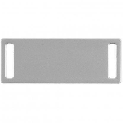 Шильдик металлический Kova, серебристый