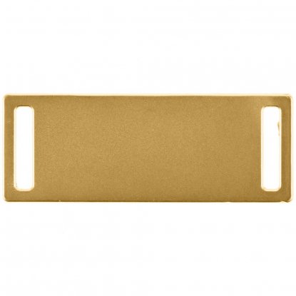 Шильдик металлический Kova, золотистый