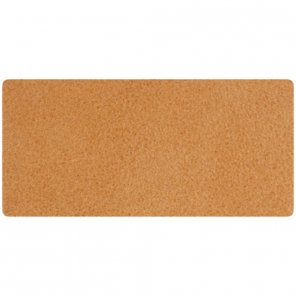 Лейбл кожаный Tuken, S, бежевый