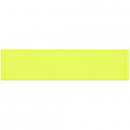 Лейбл из ПВХ Tarea, желтый неон