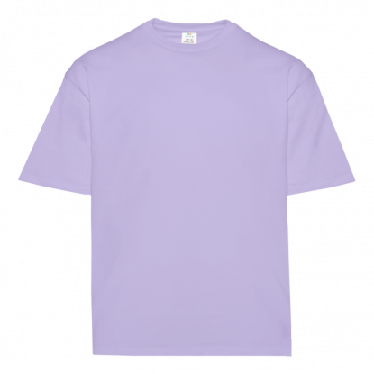 Футболка унисекс оверсайз Stan 39, лавандовая