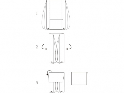 Складной рюкзак со шнурком Coss